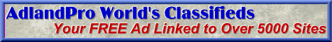 Get Linked from thousands of Classifieds for FREE with one click.