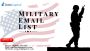 Highly Qualified Military Email Database From DataCaptive