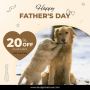 Pet Dad deals on the way at Budgetvetcare! Grab Flat 20% OFF