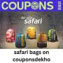 Unbeatable Deals on Safari Bags Save Big with CouponsDekho