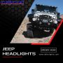 Shop Jeep Headlights Online in USA with Delta Lights