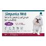 Buy Simparica Trio for Dogs 5.6-11LBS [Purple] Online