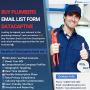 Get customized Plumbers Email List by Zip Code