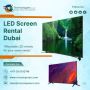 Lease LED Display Screen for Events in UAE
