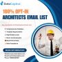 Buy Accurate Architects Email List | Get 134K+ Opt-in Emails