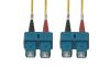 SC to SC Duplex Single-Mode Fiber Optic Cable - High Perform