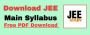  Download JEE Main Syllabus