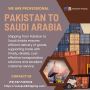 Reliable Shipping from Pakistan to Saudi Arabia