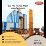 Dry Mix Mortar Plant Manufacturers