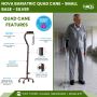 Find Right Mobility Quad Cane for Walking at ACG Medical