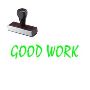 Good Work Rubber Stamp | Personalized Teacher Stamps