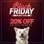 Black Friday Sale 20% Off at discountpetcare