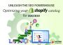 All you need to optimize your shopify catalog for success