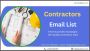Get 100% Verified Contractors Email List