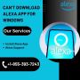 Can't Download Alexa App Windows | +1-855-393-7243