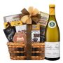 White Wine Gift Baskets- Luxury Wrapped in Every Bottle