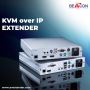 KVM over IP technology for secured data protection