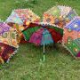 Buy Indian Handmade Cotton Umbrella At Wholesale Price