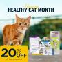 Happy Healthy Cat Month Offer- 20% OFF on Cat Products!!