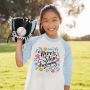 Never Stop Dreaming Kids’ Baseball T-Shirt