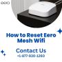 How to Reset Eero Mesh Wifi | +1-877-930-1260 