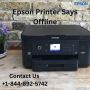 Epson Printer Says Offline | +1-844-892-5742 | Epson Printer