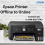 Epson Printer Offline to Online | +1-844-892-5742