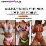 Online Women Swimming Costume in Miami