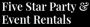 Five Star Party & Event Rentals