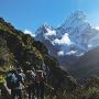 Daily distances hiked on the Everest Base Camp trek