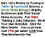Earn 100's Weekly By Posting to Twitter & Facebook!