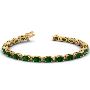 Emerald Oval Bracelet (9.00cttw)