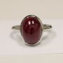 Buy Rare Untreated Oval Cut Ruby Solitaire Ring (9.75cts)
