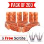 Himalayan Salt Bricks Pack of 200 With 6 free Saltite
