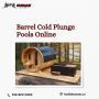 Barrel Cold Plunge Pools Online | Kodiak Saunas