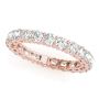 Eternity band with quarter carat each by Mike Nekta
