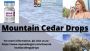 Get rid of cedar allergy through best mountain cedar drops