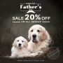 CanadaVetCare Father's Day Sale: 20% Off Pet Health Supplies