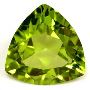 Purchase 1.55 Carat Trillion Peridot from GemsNY – Limited S