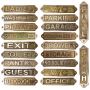 CUSTOMIZED ENGRAVED CAST BRASS PLAQUES AND DOOR SIGNS