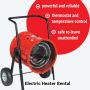 Stay Warm With an Electric Heater Rental 