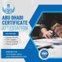 professional abu dhabi certificate attestation services