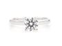 Timeless Classic Solitaire Engagement Ring | The Real Deal F