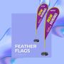 Get High-Quality Feather Flag Printing In Cardiff