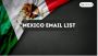 Buy Mexico Email List for Successful Marketing Campaigns