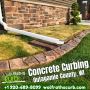 Concrete Landscape Edging in Outagamie County, WI