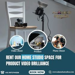 RENT OUR HOME STUDIO SPACE FOR PRODUCT VIDEO BRILLIANCE