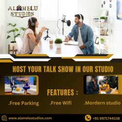 HOST YOUR TALK SHOW IN OUR STUDIO