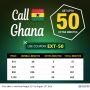 Call Ghana | Calling Card Ghana | Phone Card Ghana from USA 