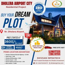 DHOLERA SIR SMART CITY PLOTS PRICE AHMEDABAD